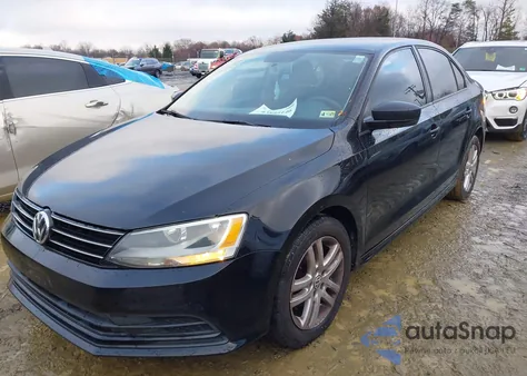 2015 Volkswagen Jetta 2.0L S из США, поврежденный, VIN 3VW2K7AJ1FM212556
